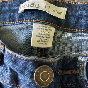Mudd Skinny Distressed Denim Jeans